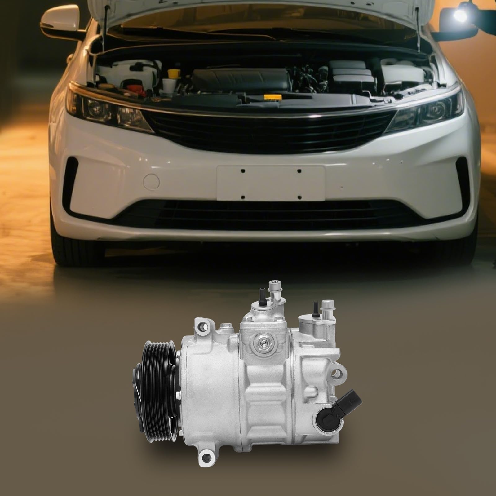 Compresseur de climatisation, compresseur de climatisation, compresseur de climatisation de rechange pour voiture, camion ou SUV, etc