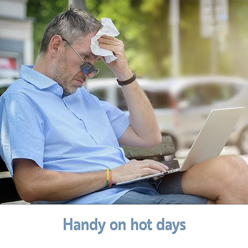 Miniatura 5 de Natural Essentials Fever-eez - Alivio de la fiebre del bebé para niños, toallitas calmantes para la frente y el cuerpo para bebés, proporcionan una