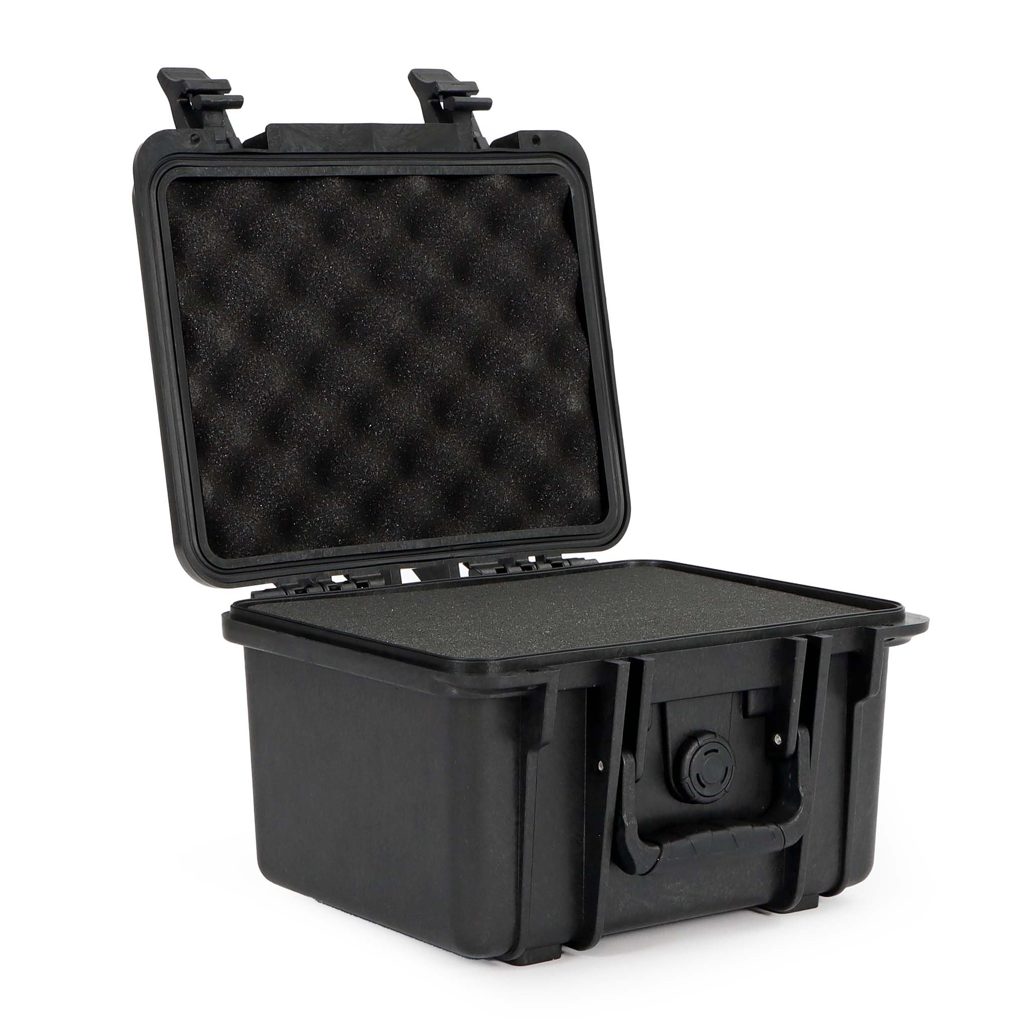 Wiltec Black Multipurpose Carry Case 27 X 23.1 X 18 Cm, Spacious Storage Case, Toolbox Made Of Pp Plastic And Fibreglass, Perfect For Tools, Cameras And Delicate Items