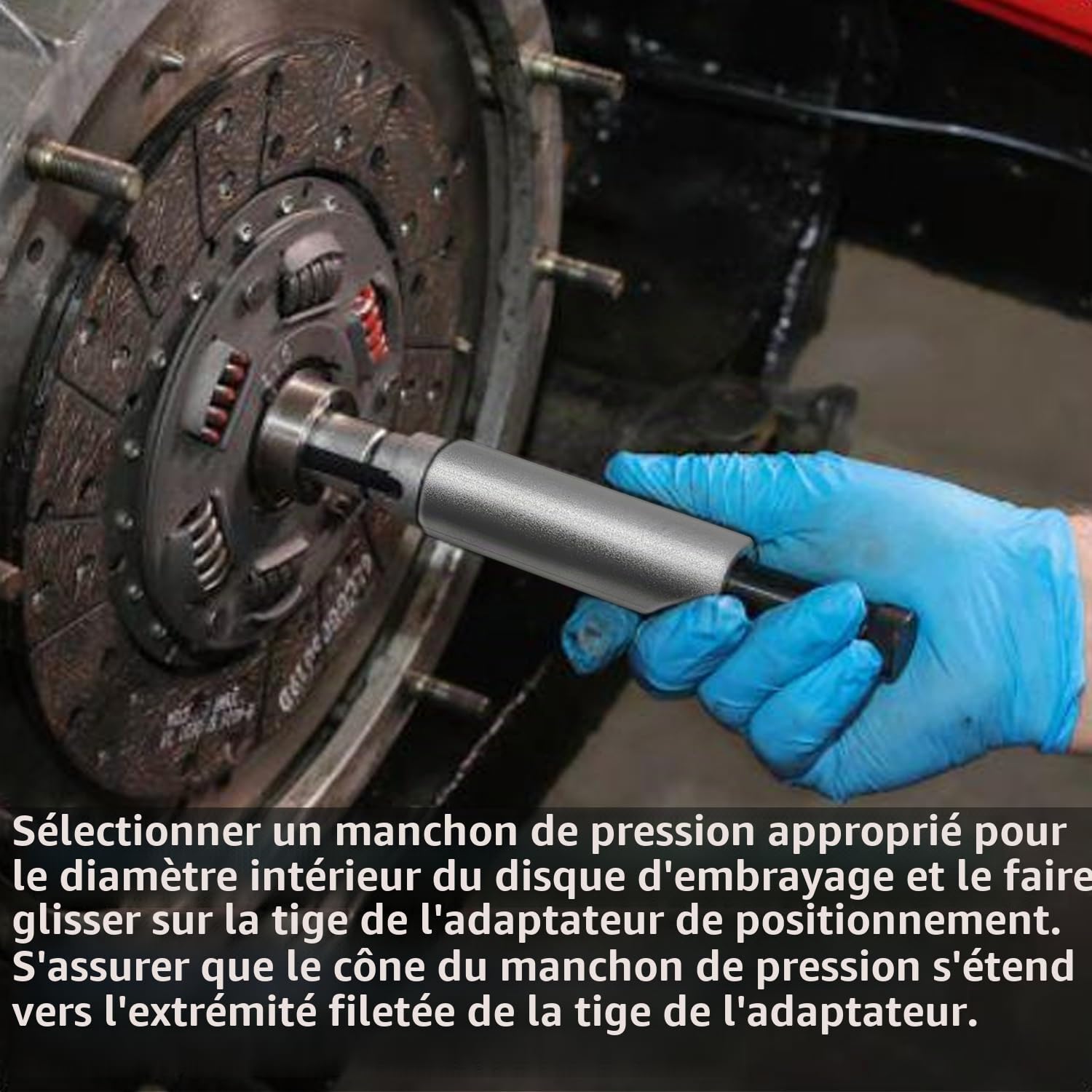 ZKTOOL 11PCS Outil Universel Réglable d'Alignement de l'Embrayage
