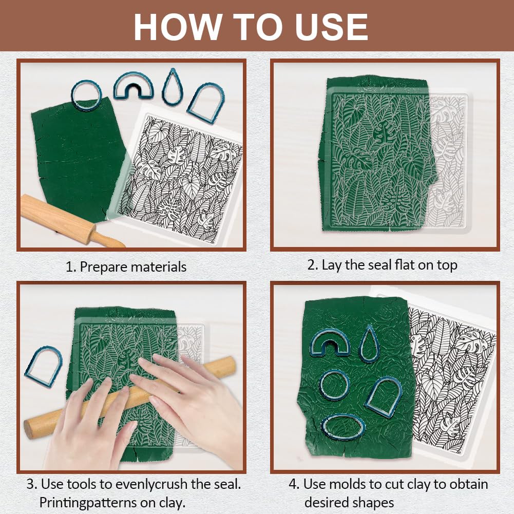 Tapis Texture Argile Polymère Nid D'Abeille - 5.5x5.5 Pouces - Pour Bijoux DIY