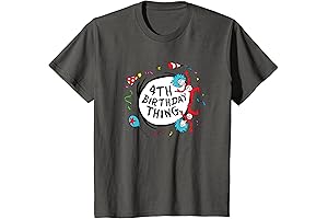 Kids' Dr. Seuss 4th Thing Birthday T-Shirt