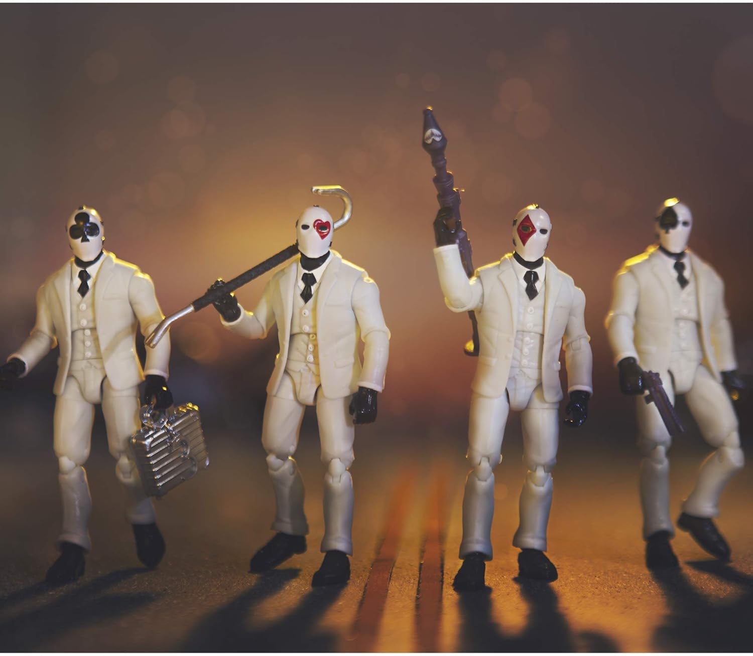 Fortnite Squad Mode 4 Figure Pack, Highstakes (Amazon Exclusive)