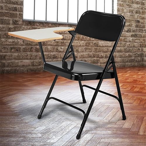 Miniatura 2 de National Public Seating Silla plegable con brazo para tableta de la serie NPS 5200