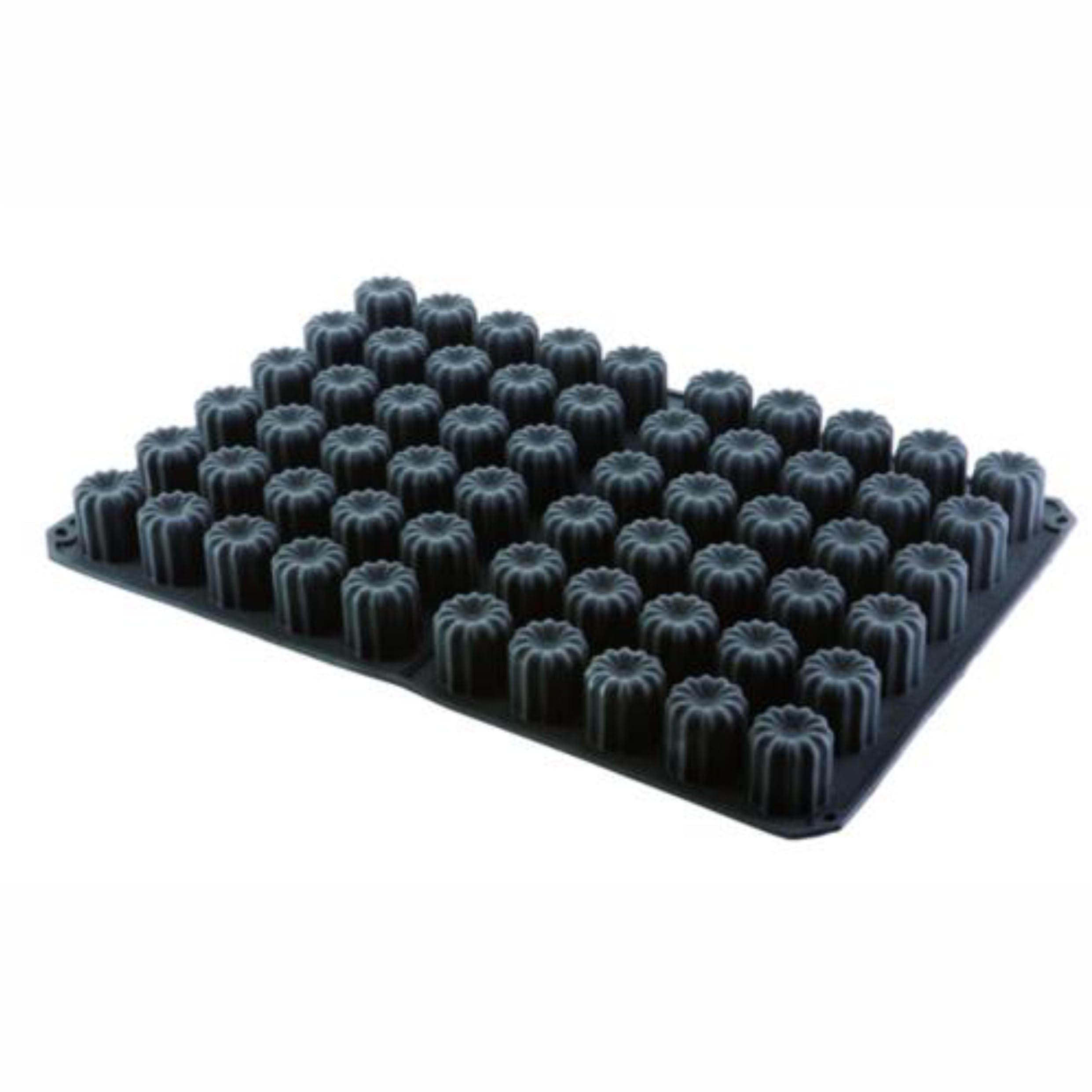 Pujadas Moule Silicone 600 x 400 mm pour 60 Cannelés Silicone600 400x50mm