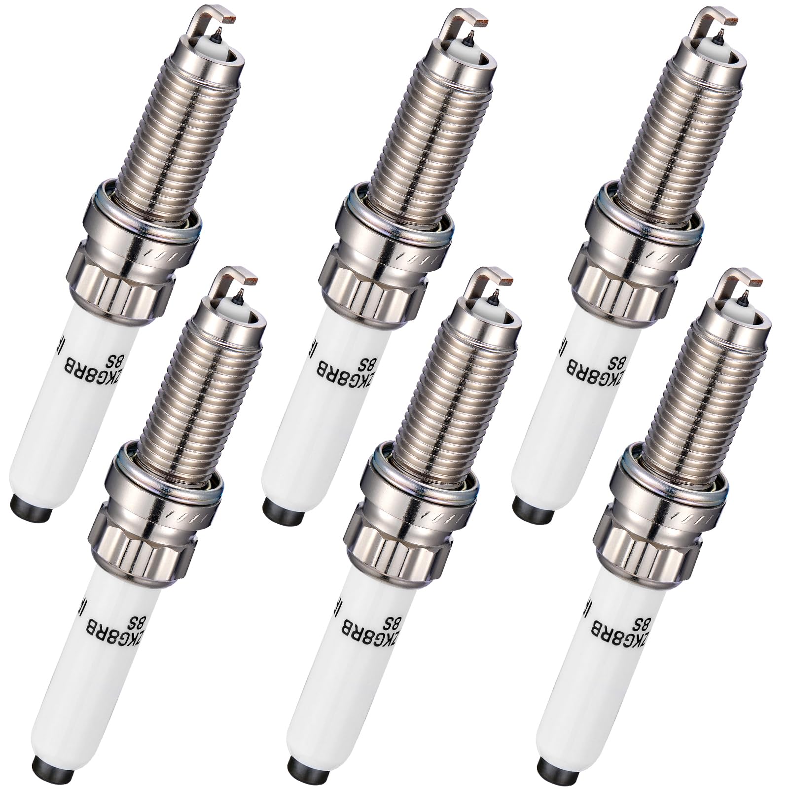 BDFHYK 94201 Platinum Iridium Spark Plugs Compatible with Mini Cooper Clubman Countryman BMW 230i 330e 330i 430i Gran Coupe 530e 530i 740e xDrive X1 X2 X3 X4 2.0L L4 Set of 6