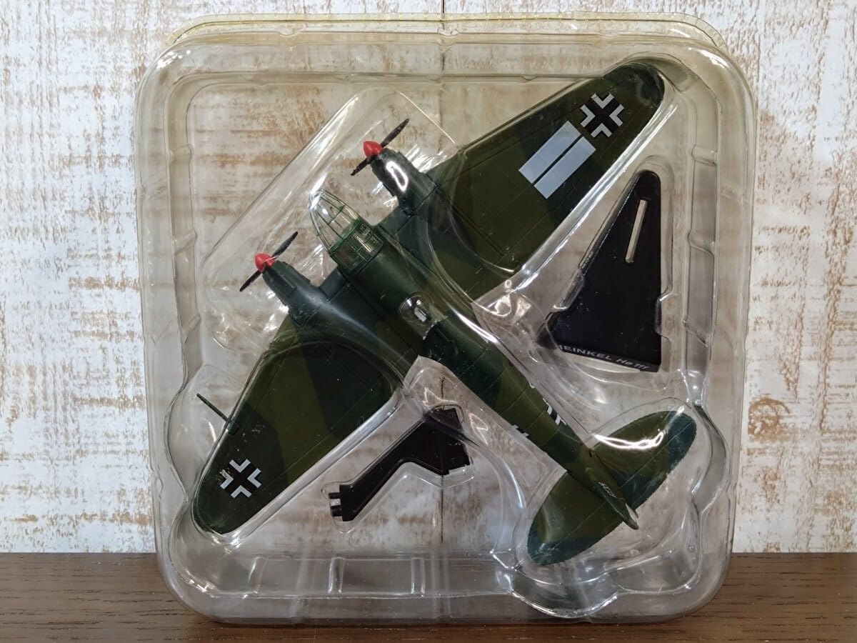 Amazon.co.jp: デルプラド 世界の戦闘機 ハインケル He111 模型/ドイツ