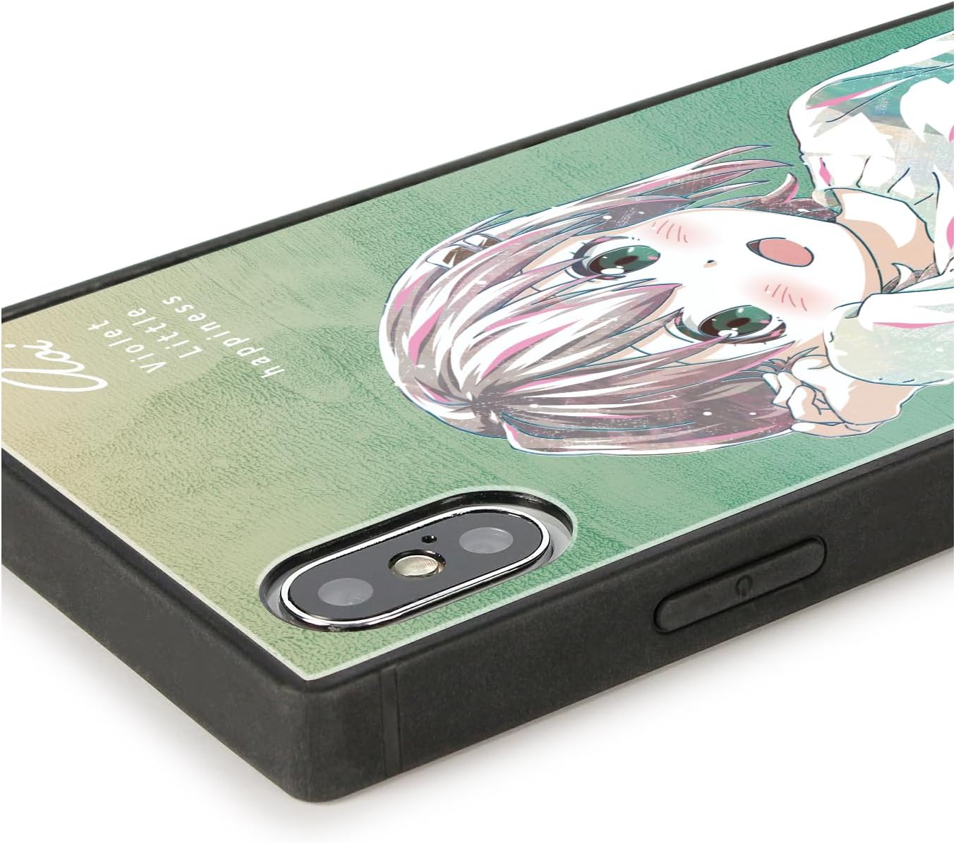 アルマビアンカ(armabianca) Yamanosusume Next Summit Aoi ANI Art 2nd Edition Square Tempered Glass iPhone Case Compatible Models iPhone 13 Mini