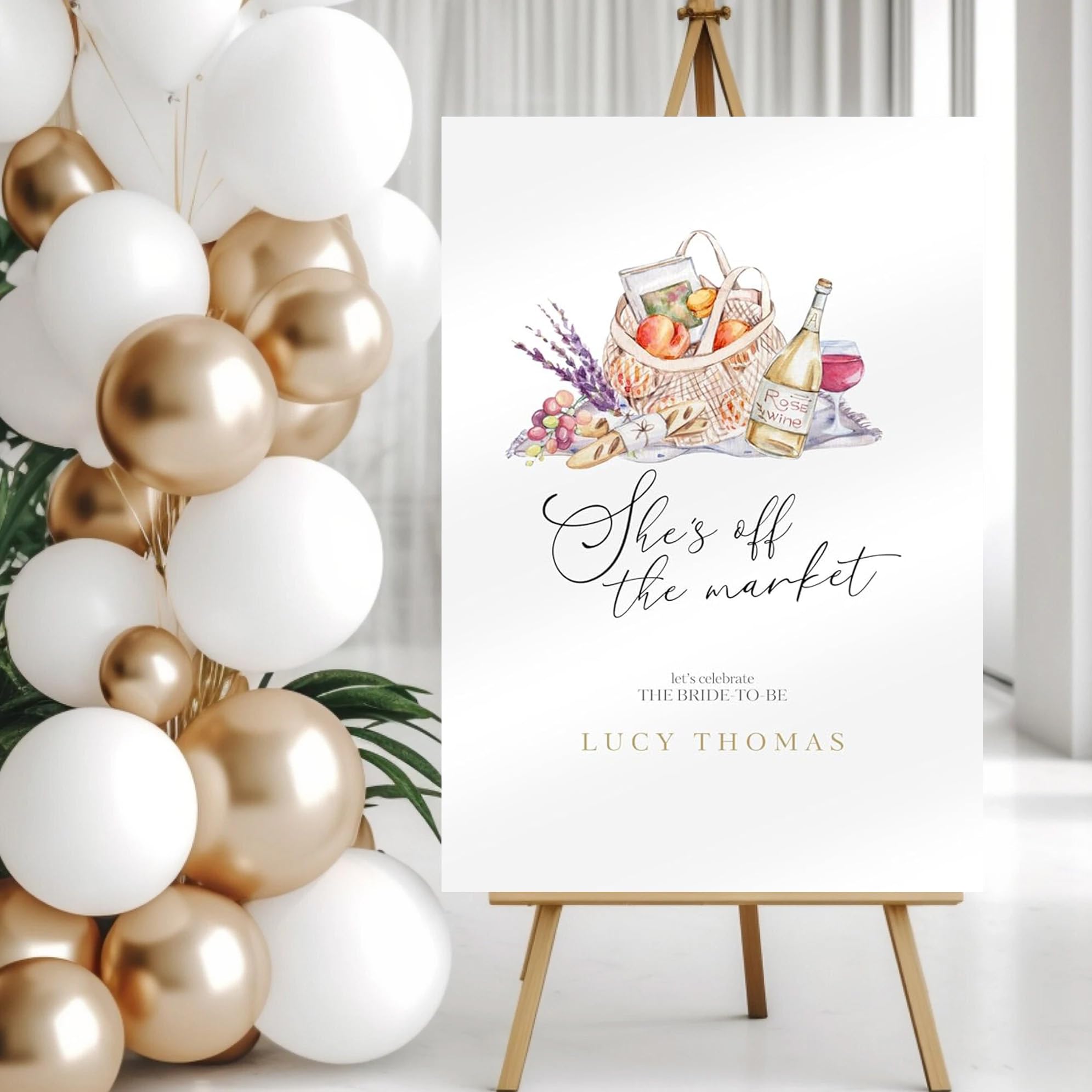 Amazon.com: She's Off The Market Bridal Shower Welcome Sign Fresh Off The Market  Bridal Shower Welcome Poster Farmers Market Bridal Shower Decor: Posters &  Prints