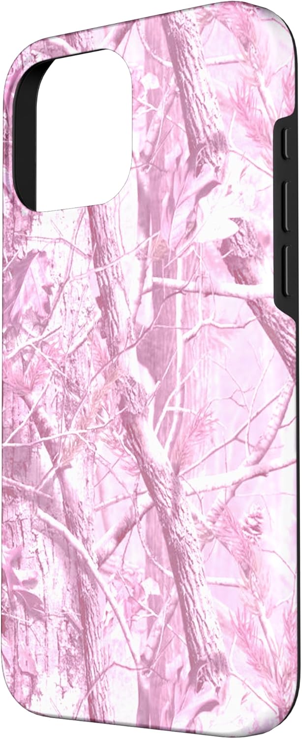 Pink Camo Case for iPhone 16 Pro Max
