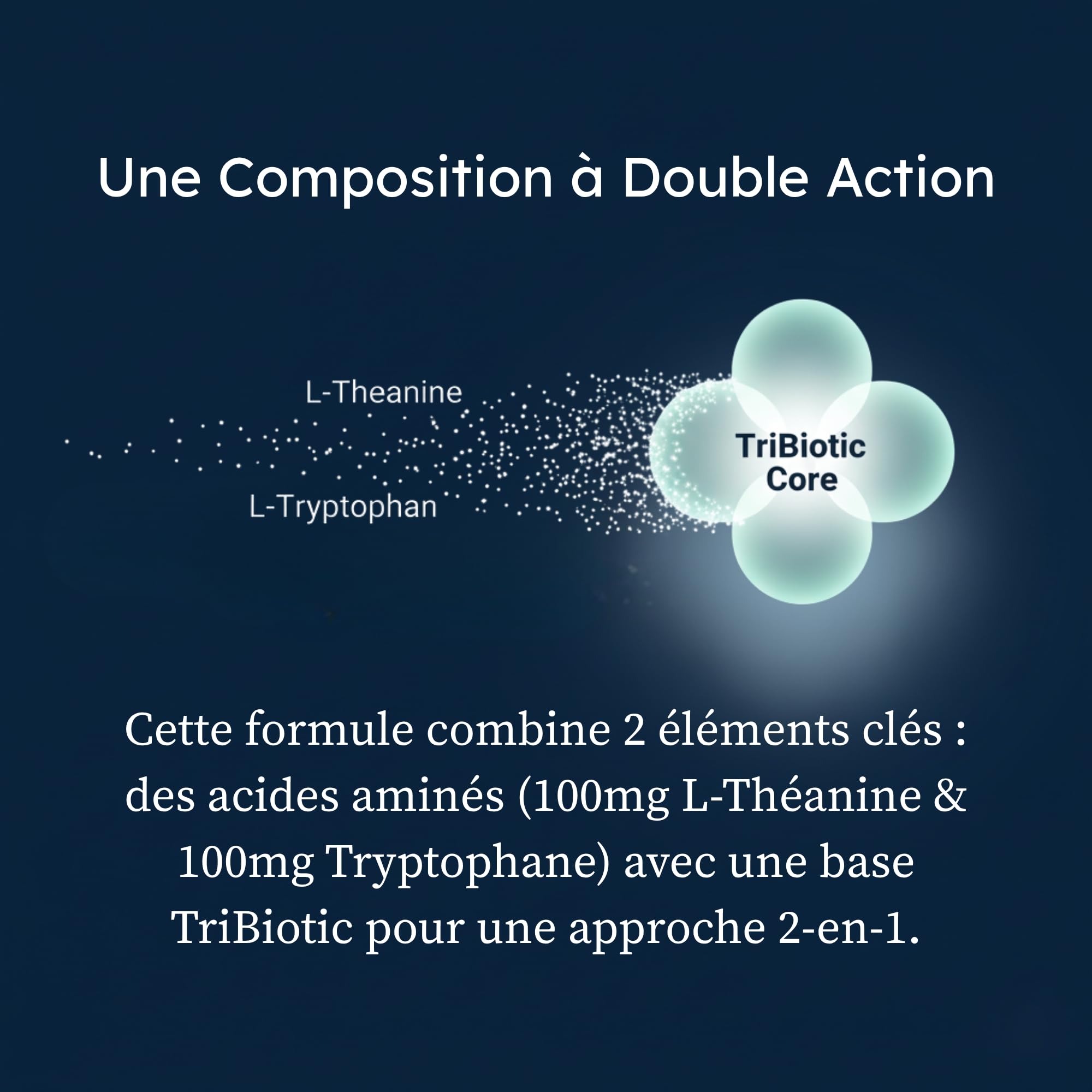 PetCultures Supplément Calmant Tribiotique – L-Tryptophane & L-Théanine, Probiotiques, Prébiotiques et Postbiotiques (30)