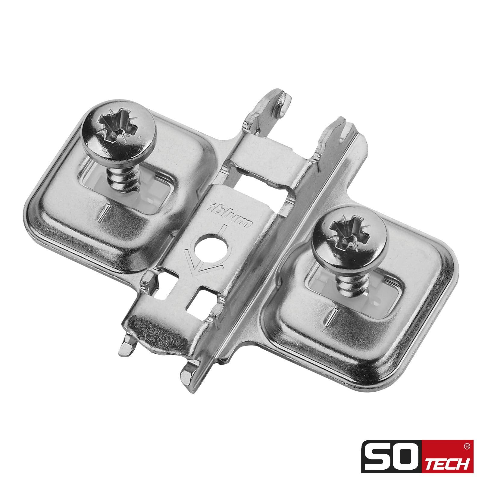 Blum Set di 10 cerniere angolari 71B3580 110° con chiusura automatica incl. | piastra di montaggio 174E6100 e viti speciali con tasselli a espansione EXPANDO