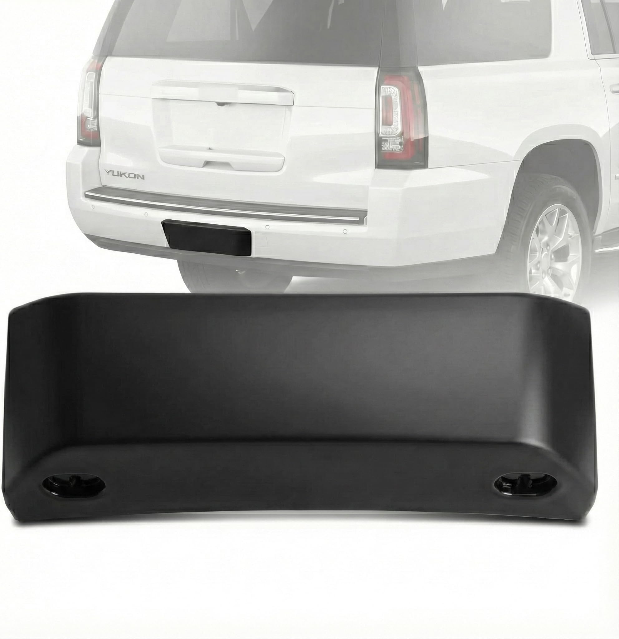 Rear Trailer Hitch Cover Compatible with 2015 2016 2017 2018 2019 2020 GMC Yukon Denali,SLE,SLT, Yukon XL Paint to Match 23142974 GM1180181