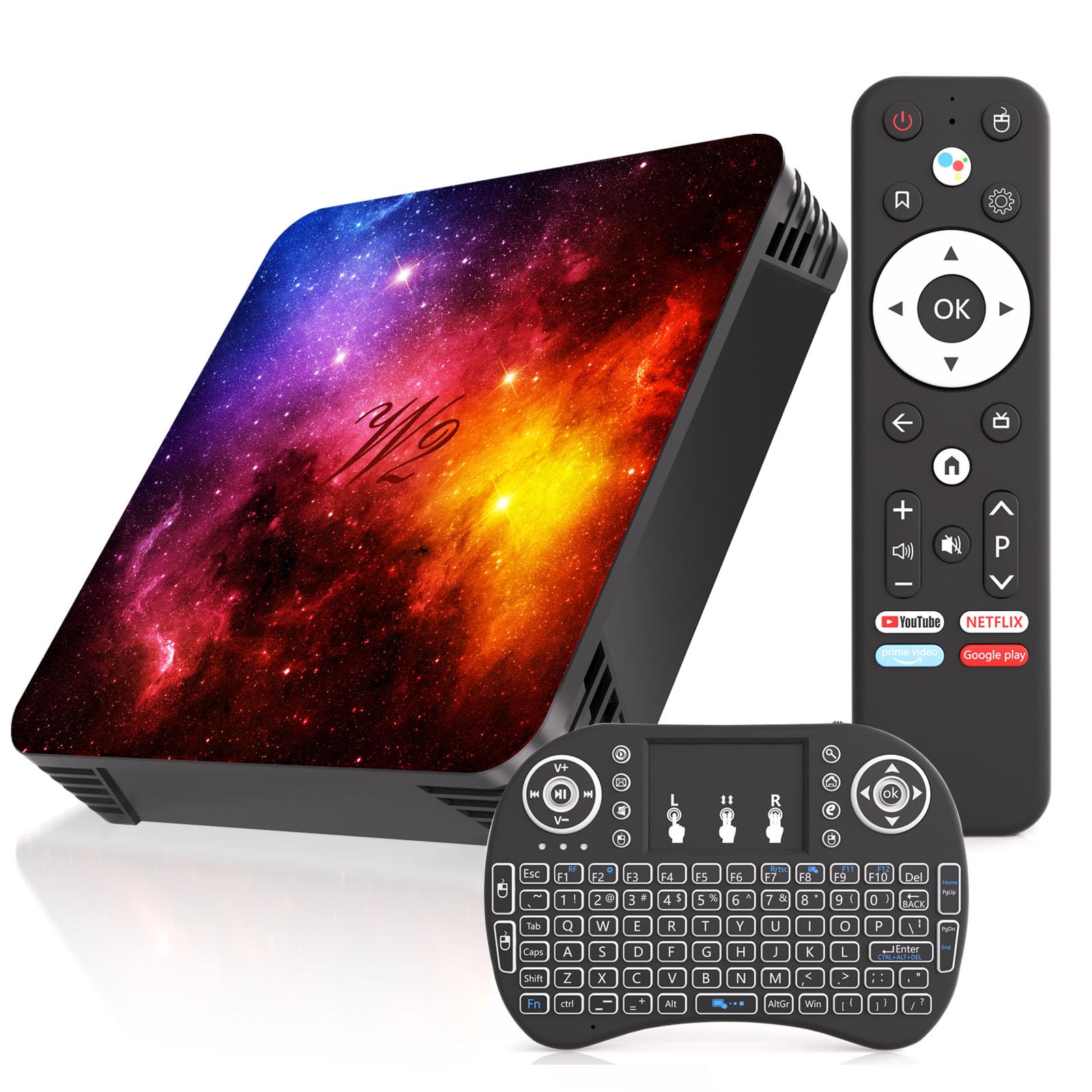 4K tv box ボックス スマート android tv box 5G WI Android 12.0 TV Box 4GB RAM 64GB ROM, Support 4K Dual-WiFi2.4G/5G