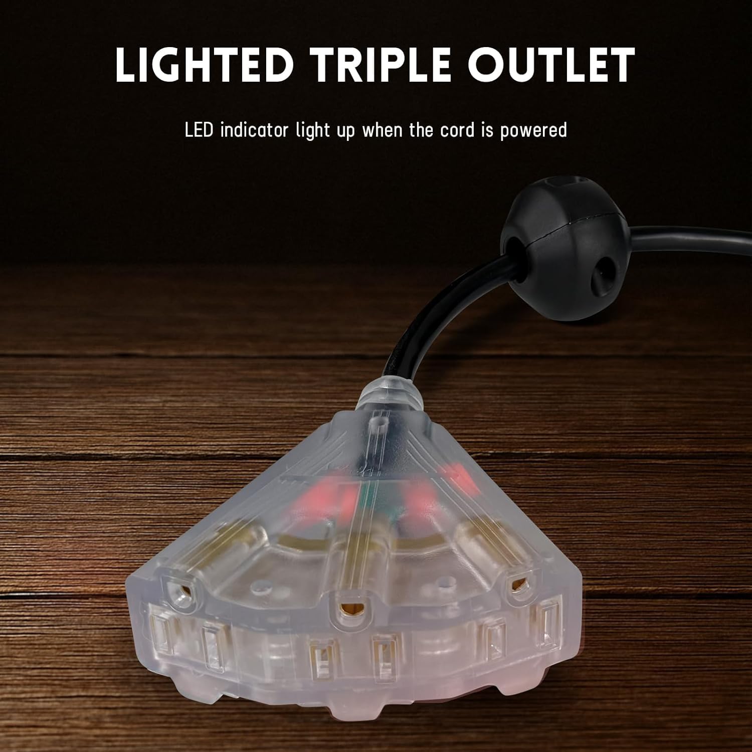 EP Retractable Extension Cord Reel,75 Feet 14 AWG/3C SJTOW Heavy Duty Power Cord,10 AMP Circuit Breaker, 3-Lighted Triple Outlets,Ceiling or Wall Mount Use Indoor, Black