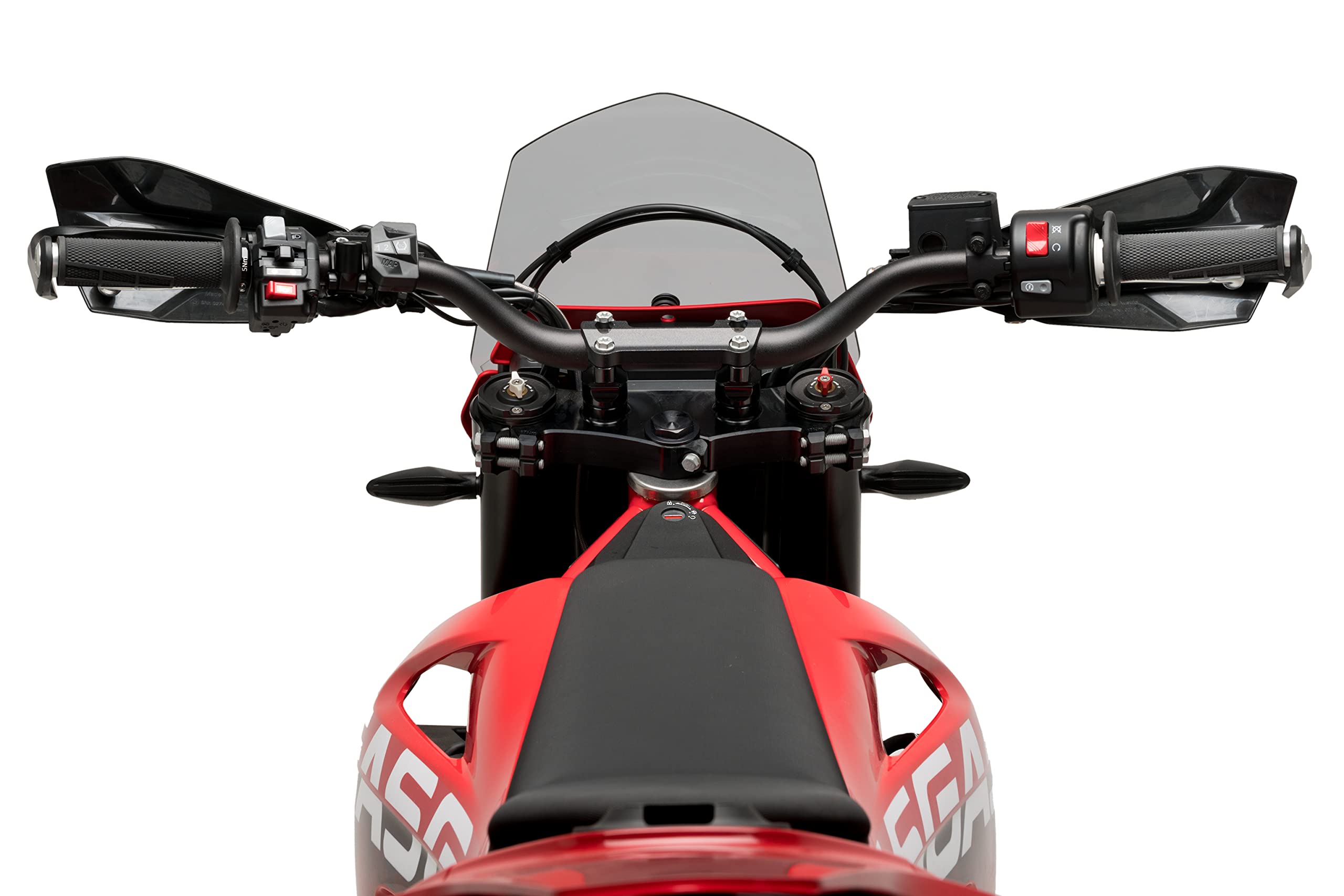 Puig New Generation Sport Windschutzscheibe Getönt | 3mm Methacrylat, Aerodynamisch | Für Viele Motorrad-Modelle – Verbesserter Windschutz & Sportlook