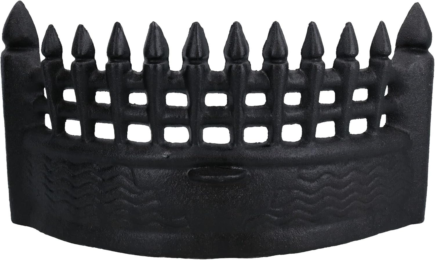 AB Tools 16" Fire Grate Front Fireplace Cast Iron Log Coal Saver Open Basket Castle Metal