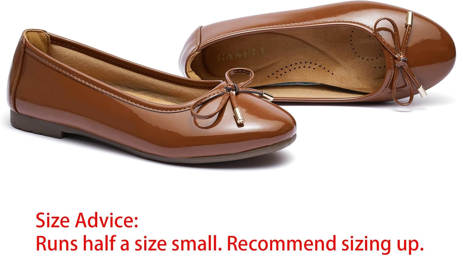 Women's Shine Ballet Bow Dressy Flats Round Toe Slip On Foldable Flats Dress Work Shoes for Business Casual Office - Image 3
