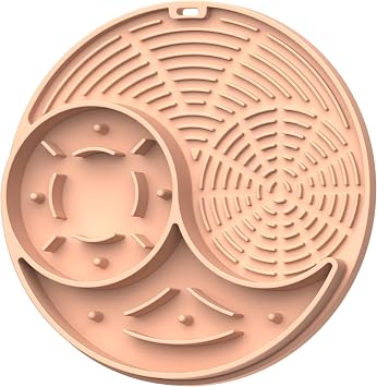 Lick Mat for Dog and Cat Slow Feeder Bowl Licking Pad with Suction Cups Heavy Duty Puzzle Food Treat Toy for Dog Anxiety Relief Cat Boredom Reducer, Perfect for Bathing Grooming Pink