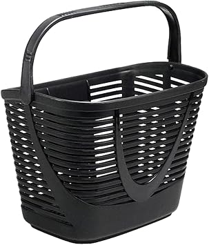 KlickFix RIXEN&KAUL KF835 Ramelo Mini Basket, Black, Front Basket