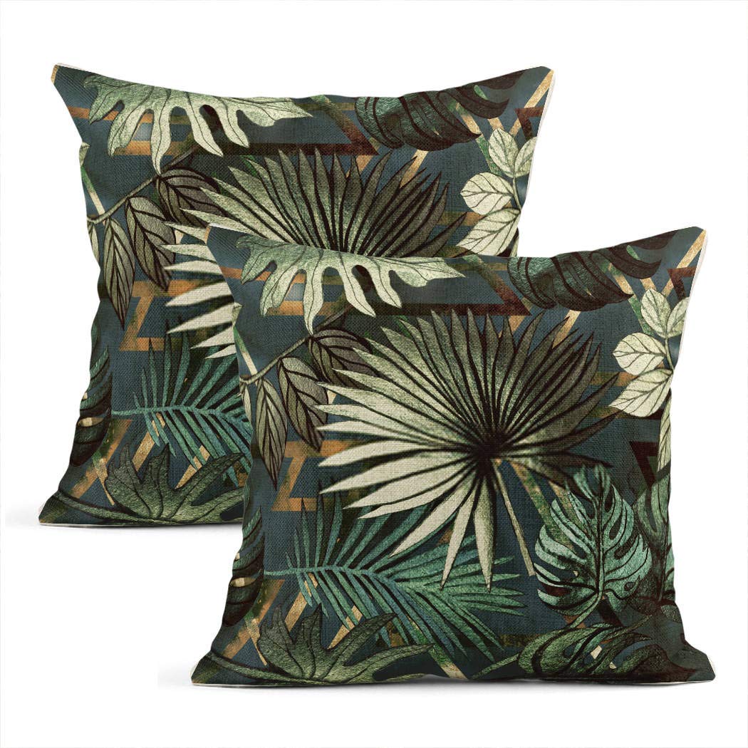 Neon Colors Tropical Leaves Women Round Crossbody Bags Leather Sling Bag Purse