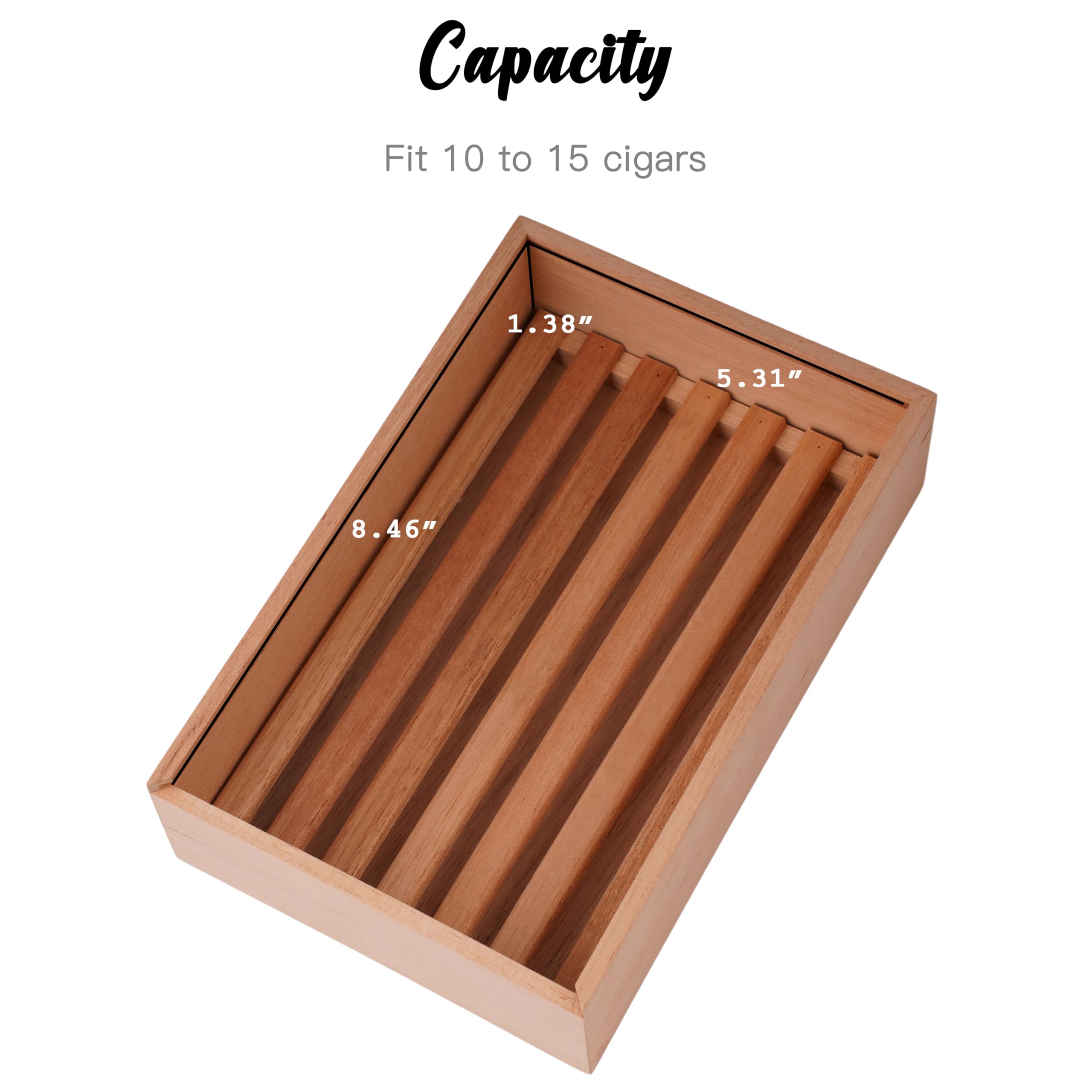 Amazon.co.jp: CIGARISM スパニッシュシダー発酵葉巻ヒュミドール