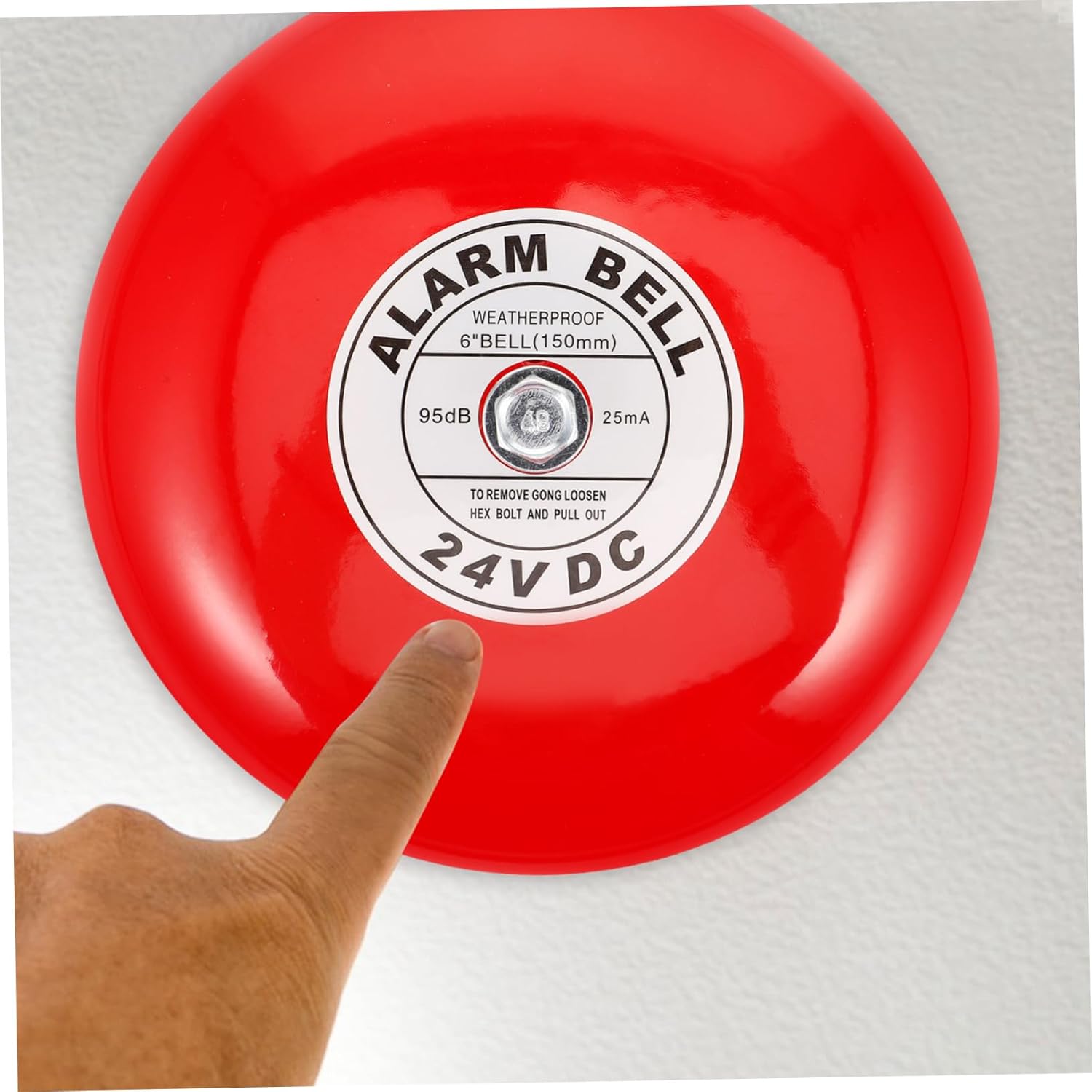 Artibetter Security Alarm System Electric Door Chime Fire Bell for Business and Home