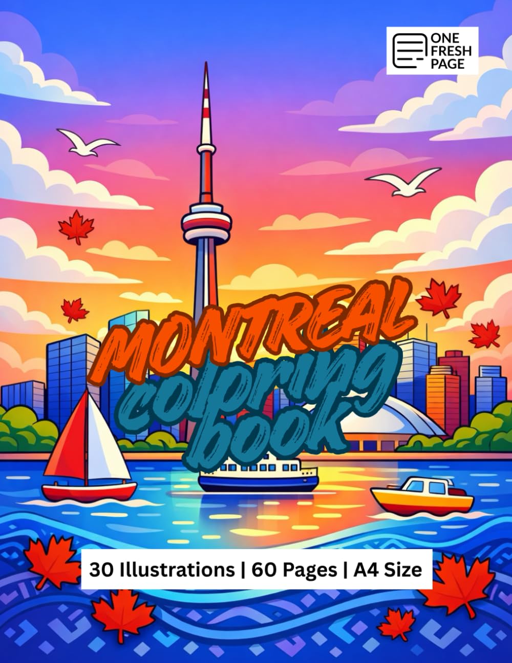 Montreal Coloring Book: A Visual Escape Through the Iconic Streets and Landmarks of Canada’s Cultural Capital: Relaxing Cityscapes and Hand-Drawn ... Historic Architecture for Adults and Teens