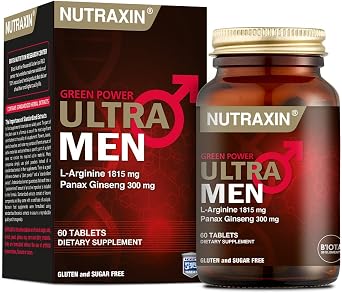 Nutraxin Green Power Ultra Men L-Arginine 60 Tablets Food Supplement