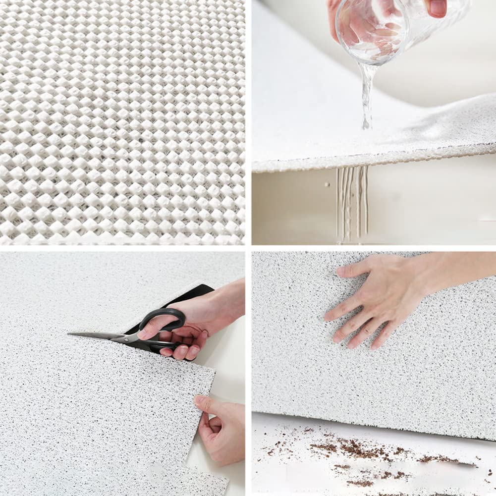 Tapis de bain en luffa en PVC, tapis de bain de massage, tapis de douche humide, tapis de salle de bain avec drainage, tapis de douche anti-moisissure, à découper à la taille désirée