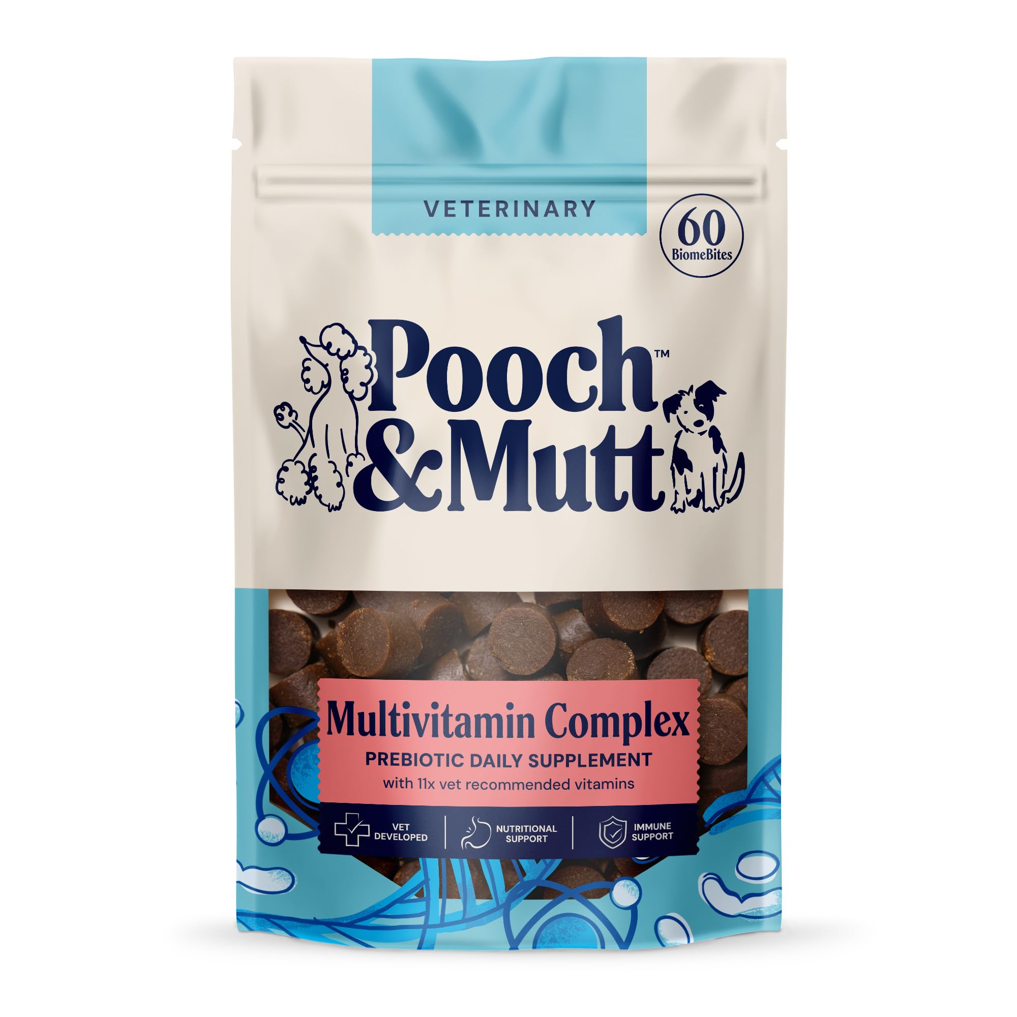 Pooch & Mutt - Multivitamin Complex Supplement For Dogs, Helps Support and Maintain Overall Health and Wellbeing, 180g (Pack of 1)