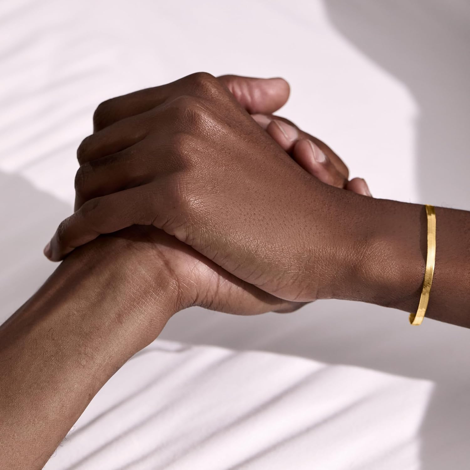 Ross-Simons Italian 4mm 10kt Yellow Gold Herringbone Bracelet