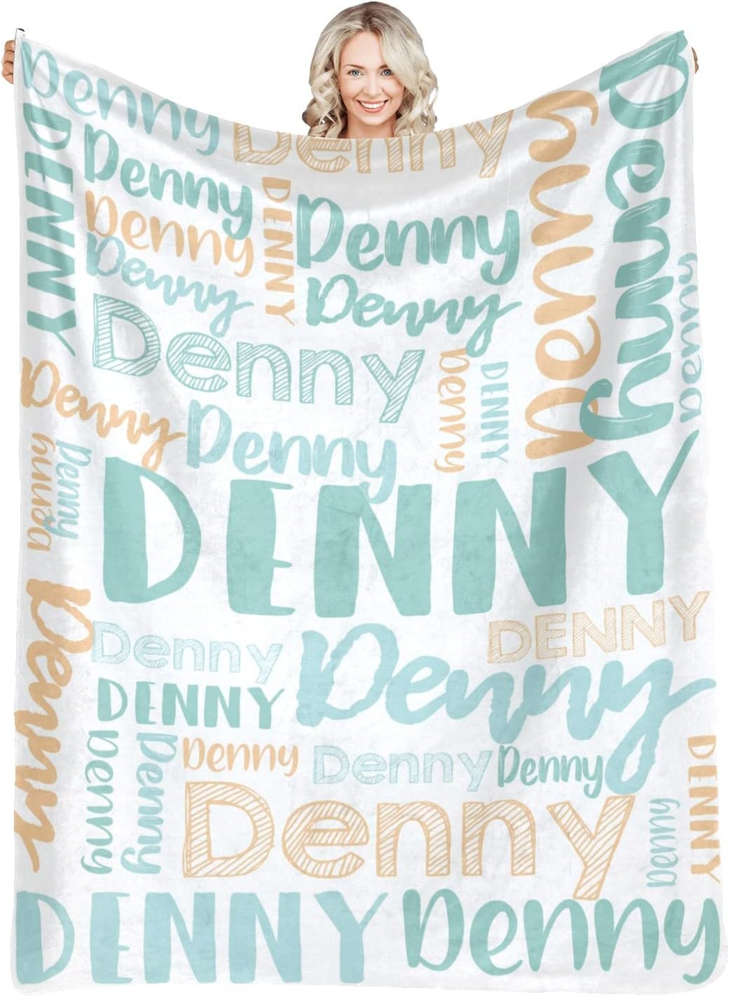 Dr.TOUGH Personalized Blankets with Name Customized Baby