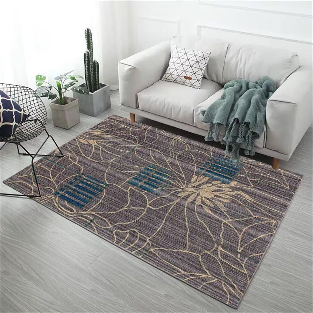 Tapis chambre garçon grand modèle 100x200cm lavable et antidérapant sombre