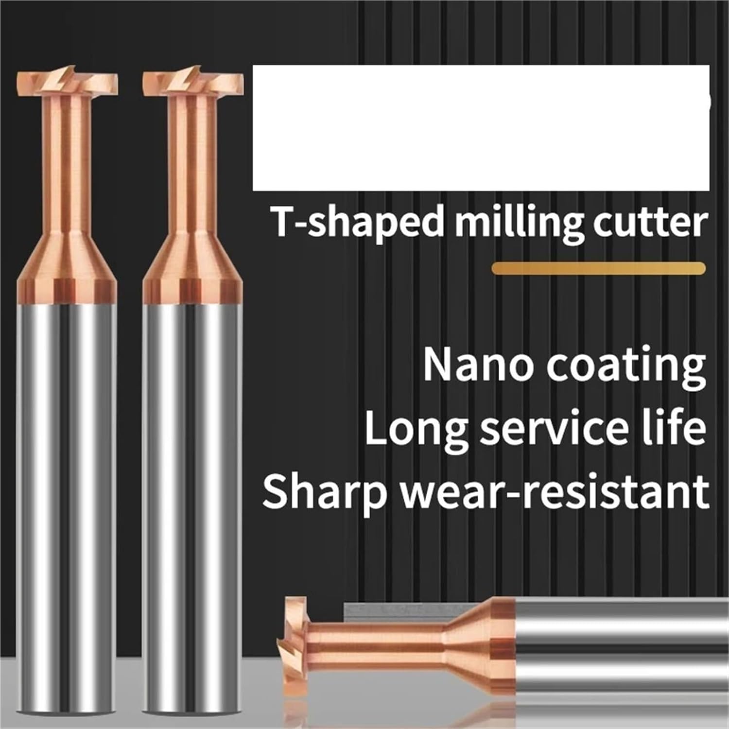 Metal Lathe, Lathe Machine, T-Slot Milling Cutter Carbide Tungsten Steel T Type Mill For And Aluminum CNC Tool,for Metal Turning(D4*3H*d1.5 * 6h*D4*50L)