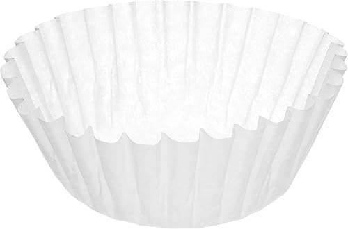 Miniatura 2 de EcoQuality [Paquete de 600] Filtros de café blanco tamaño de taza de 8/12, ideal para la mayoría de máquinas de café, filtros de cafetera