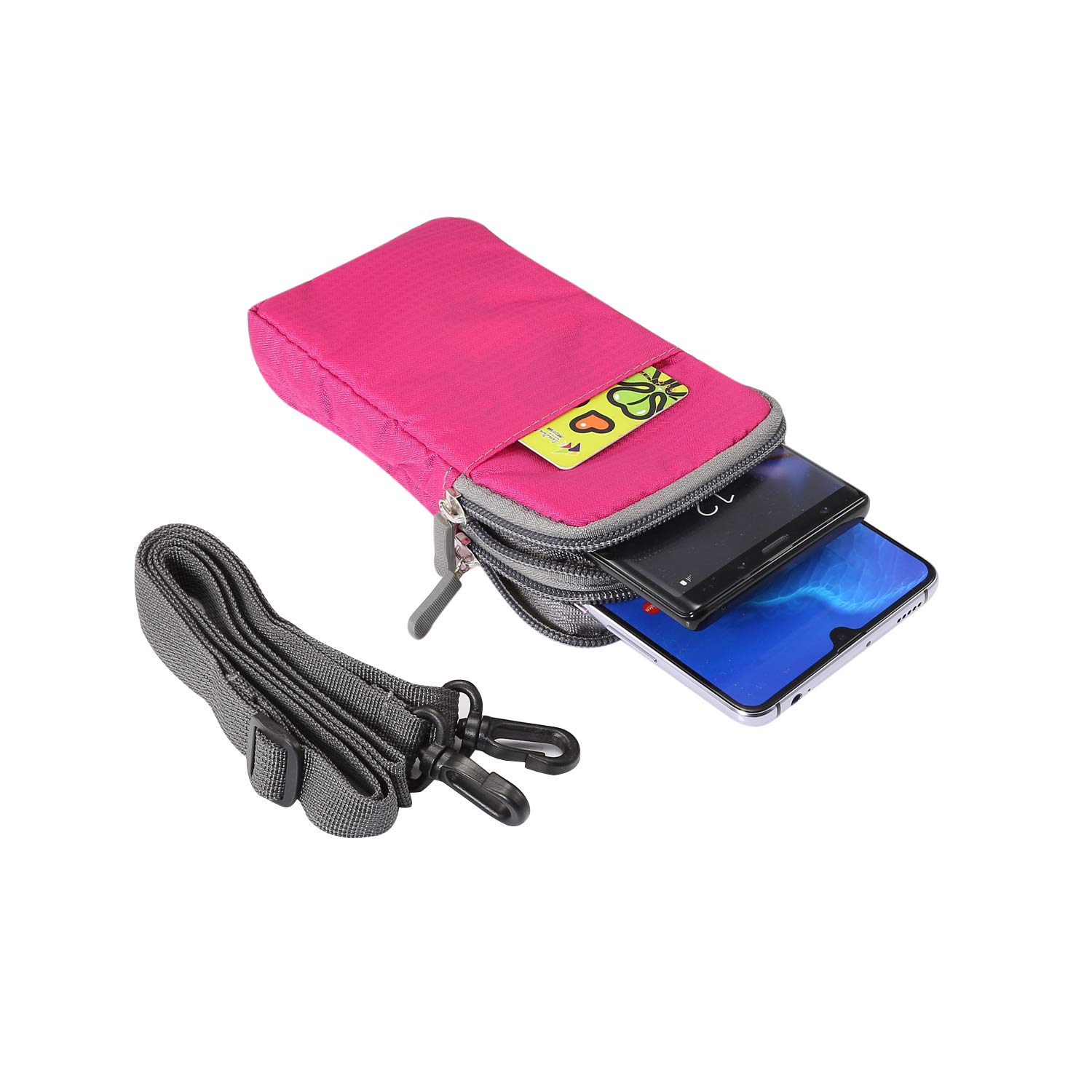 Cell Phone Belt Clip Bag Men, Cell Phone Shoulder Bag with Strap - Image 4