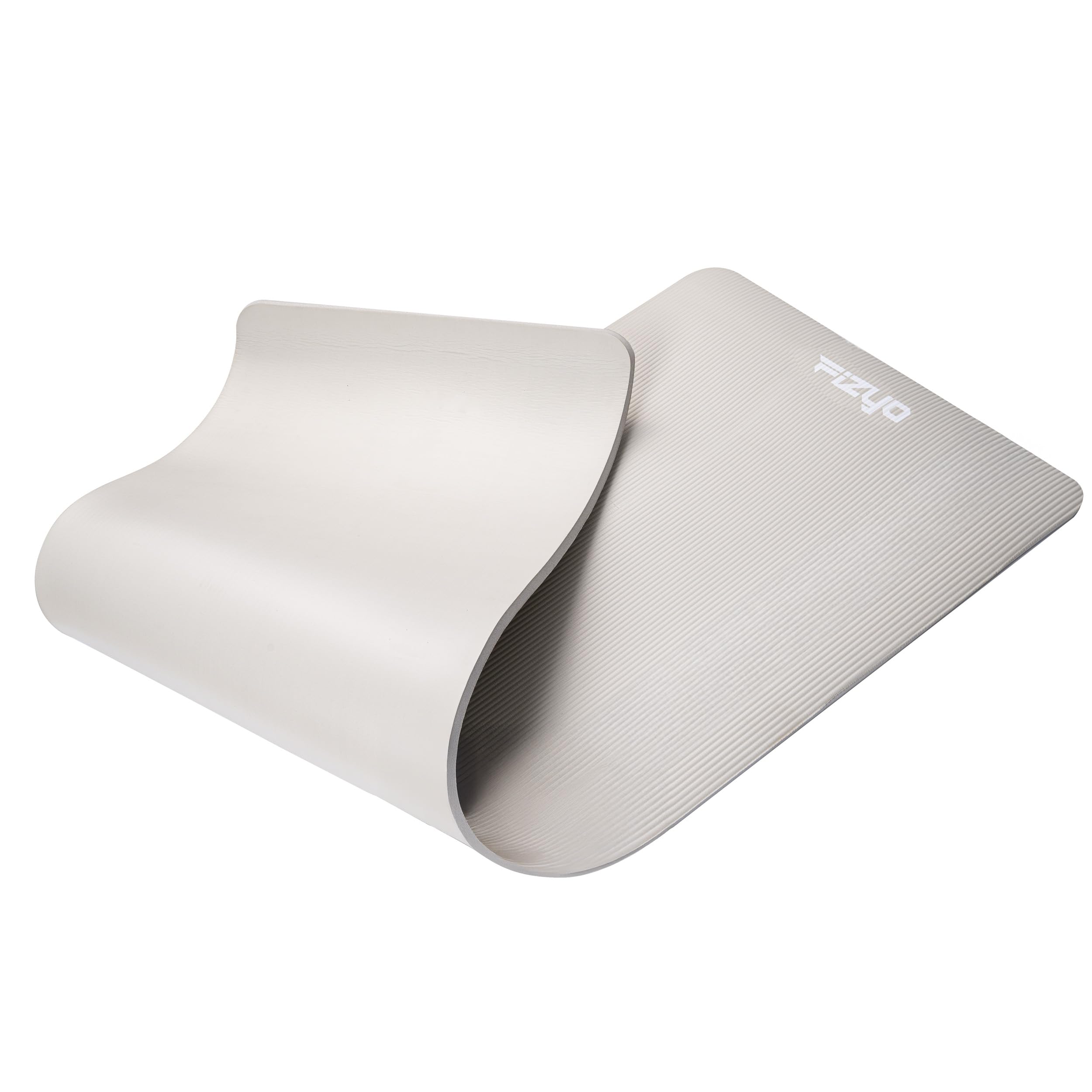 Fizyo Tappetino Yoga antiscivolo per yoga ginnastica e pilates in schiuma NBR tappetino fitness spesso per allenamento ed esercizi a casa 190 x 80 x 1,5 cm