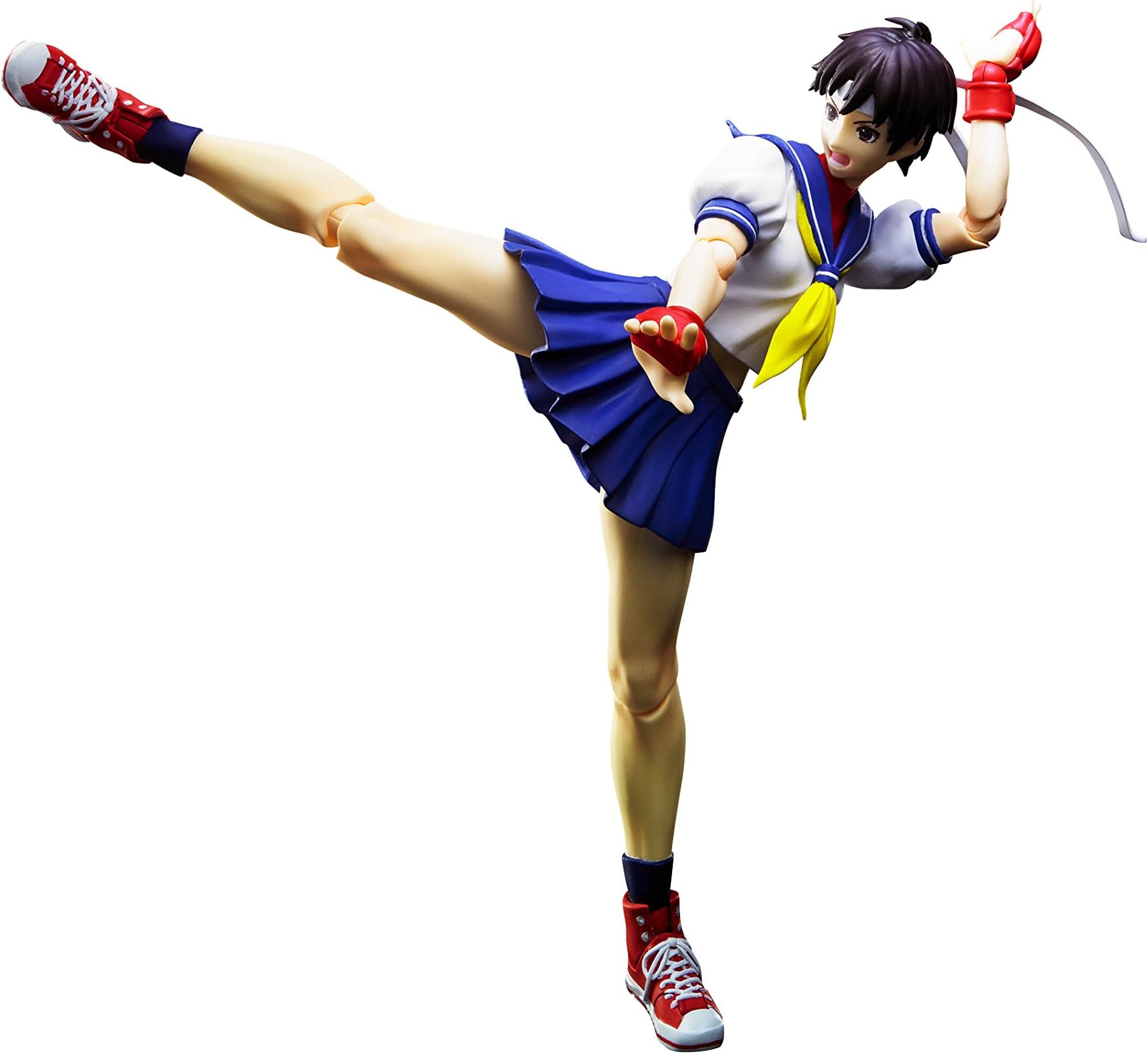 Bandai Tamashii S.H. Figuarts Sakura Kasugano Action Figure, Multicolour, 8 inches