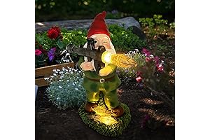 Giant Solar Powered Military Garden Gnome with RPG