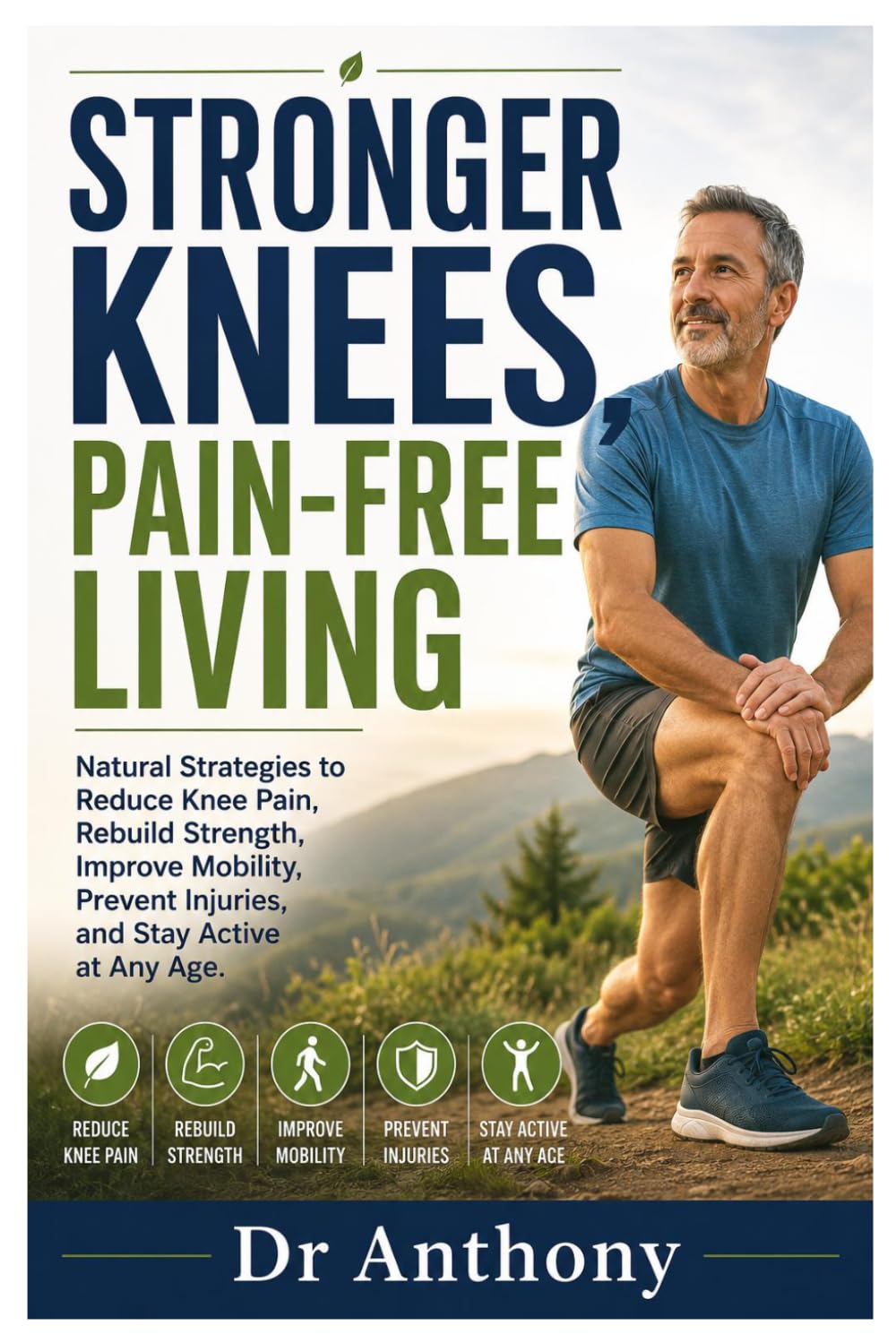STRONGER KNEES, PAIN-FREE LIVING: Natural Strategies to Reduce Knee Pain, Rebuild Strength, Improve Mobility, Prevent Injuries, and Stay Active at Any Age