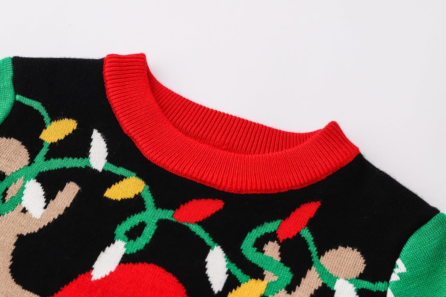 Kids Ugly Christmas Sweater Girls Boys Funny Holiday Pullover Knitwear for Aged 2-8 - Image 5