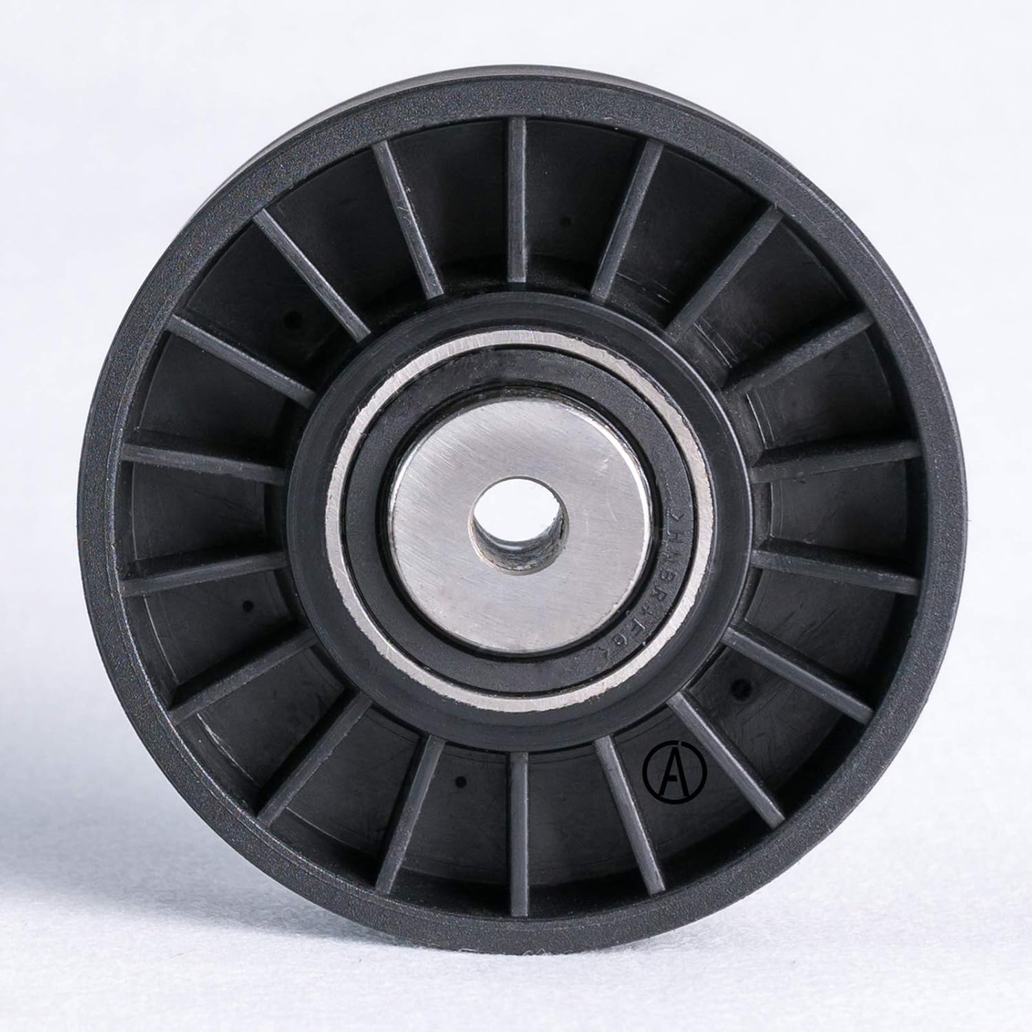 ALT01014 Smooth Idler Pulley Compatible with Mercedes-Benz W124 W126 W202 W210, Replacement for 1032000570 1032000571 A1032000570 A1112020119 38095