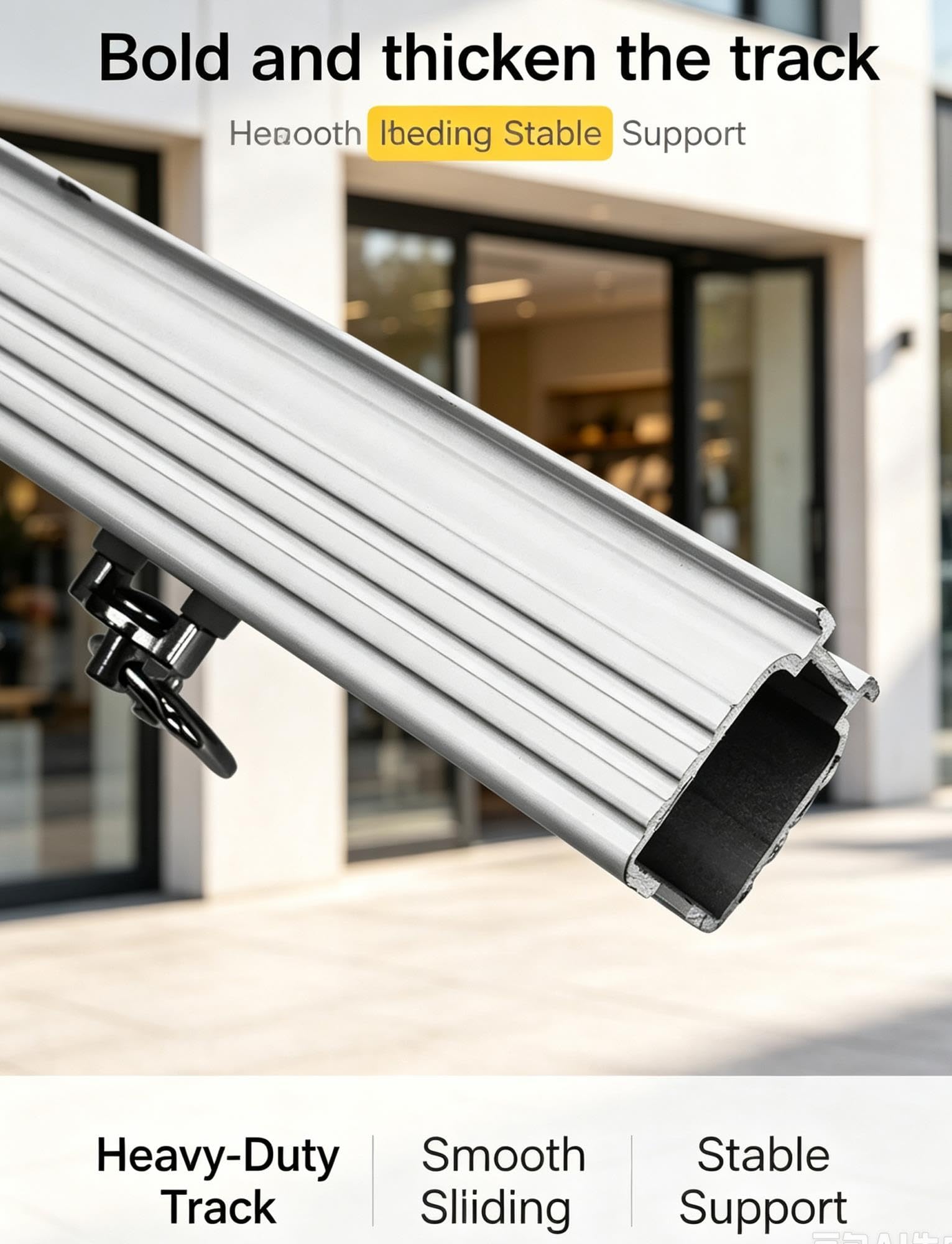 Tende porta magnetica PVC trasparente, strisce per garage