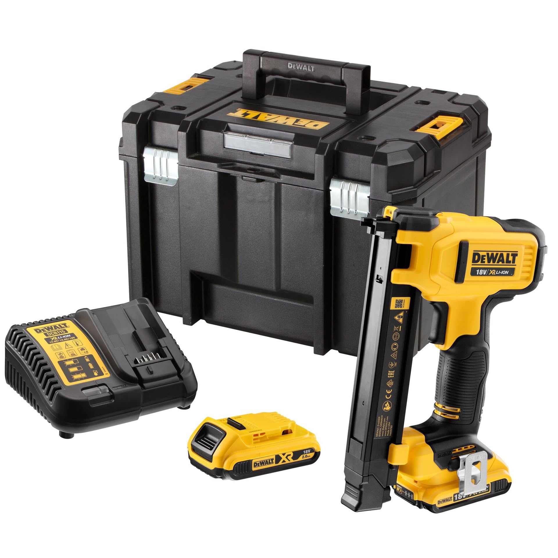 DEWALT DCN701D2 XR Electrician's Stapler 18V 2 x 2.0Ah Li-ion