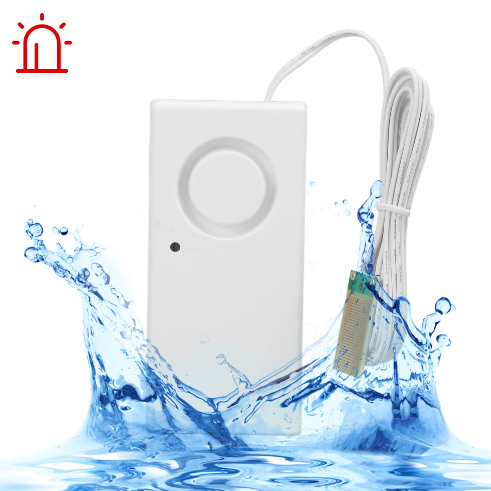 120db Water Sensor Alarm For Home Basement Water Leak Detector Alarm 