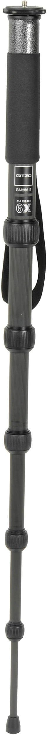 Gitzo GM2561T Series 2 6X Carbon Fiber Traveler Monopod Replaces GM2560T (Black)