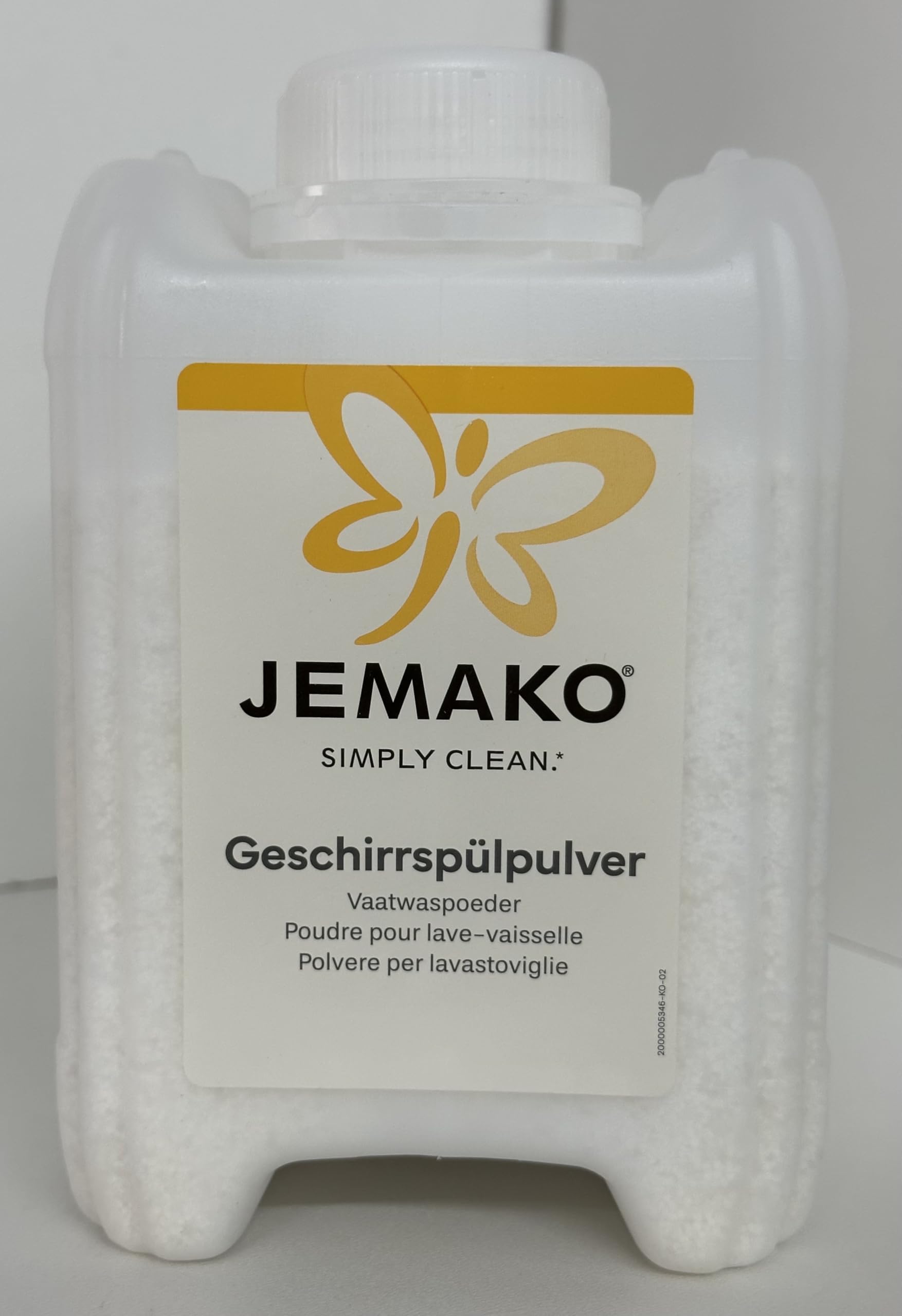 Jemako Geschirrspülpulver 1,8 kg - Vorratspackung -
