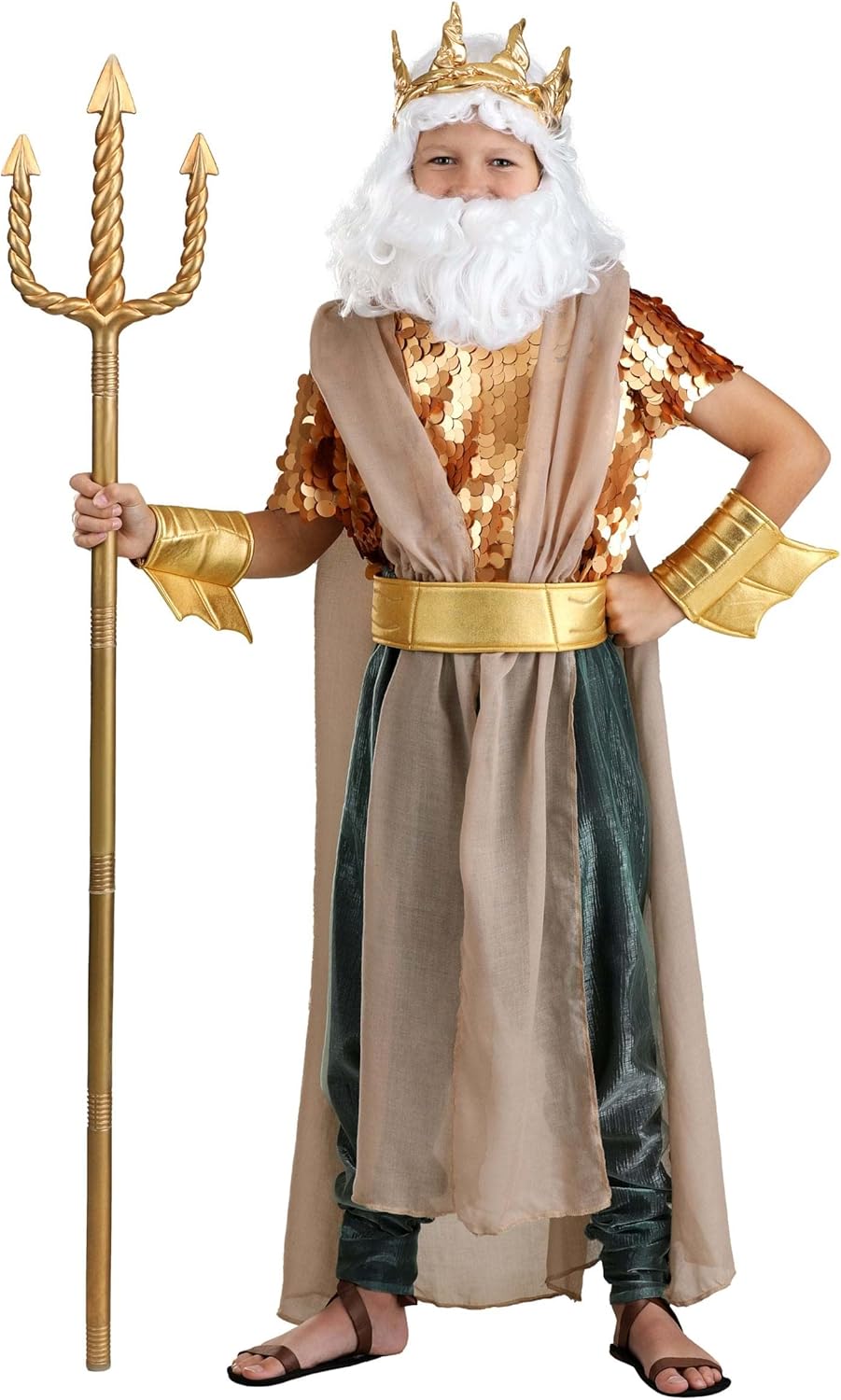 Kid's Poseidon Costume