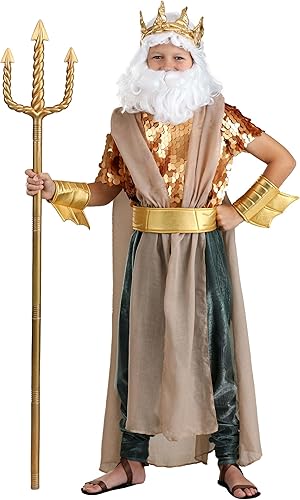 Vista 2 de Kid's Poseidon Costume